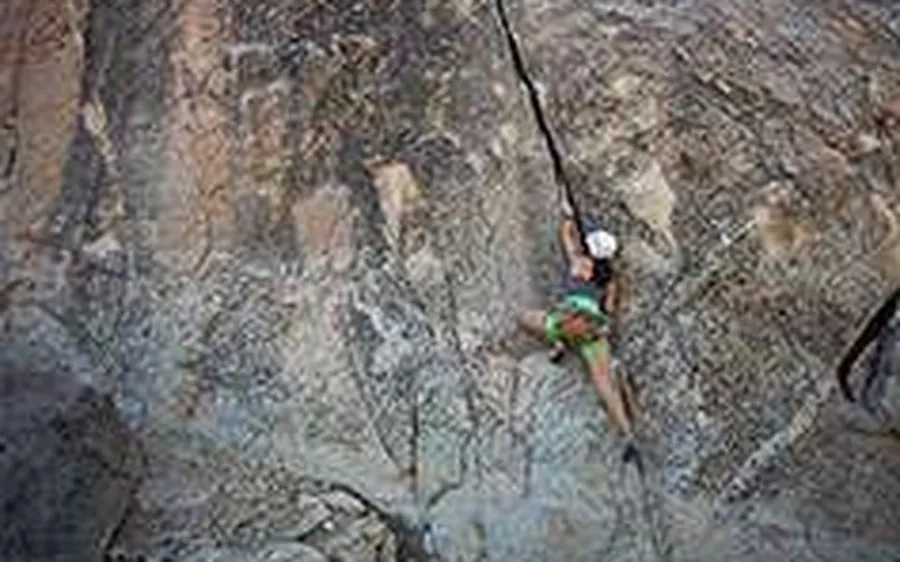 Rappeling adventure near Dandeli