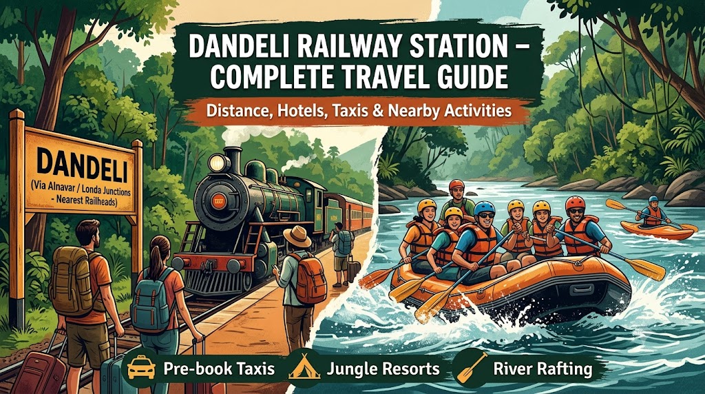 Dandeli railway station travel guide